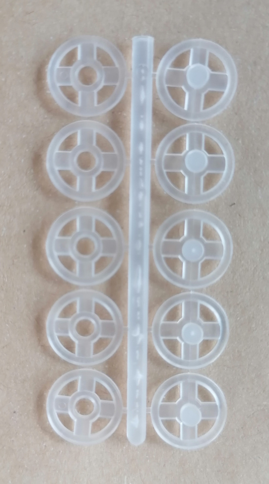 Art.12524/10 Bottoni a pressione in plastica mm.10