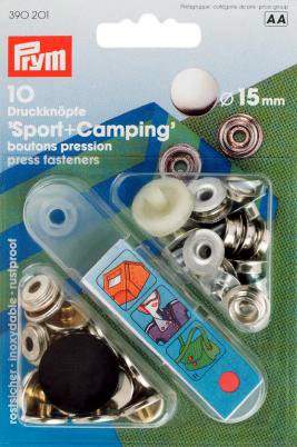 Art.12580 Bottoni a pressione "Sport & Camping"