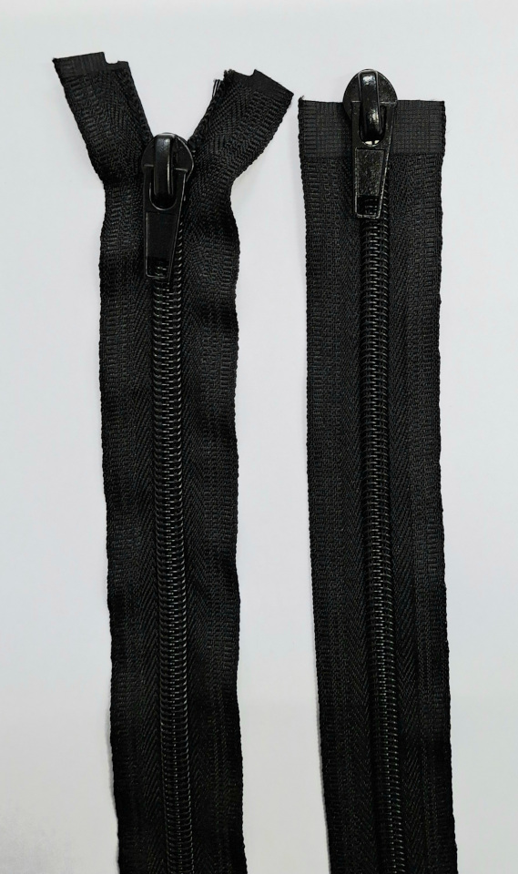 Art.44900 Cerniera da mm.8 nylon spirale divisibile doppio curs.