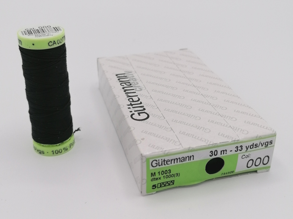 Art.51156 Filato Poliestere Cucitutto Gutermann - Titolo 30 m.30 - Clicca l'immagine per chiudere