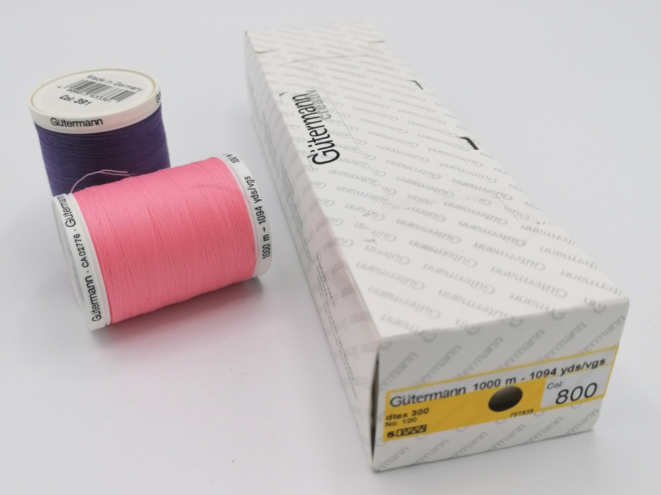 Art.51158 Filato Poliester Cucitutto Gutermann Titolo 100 m.1000