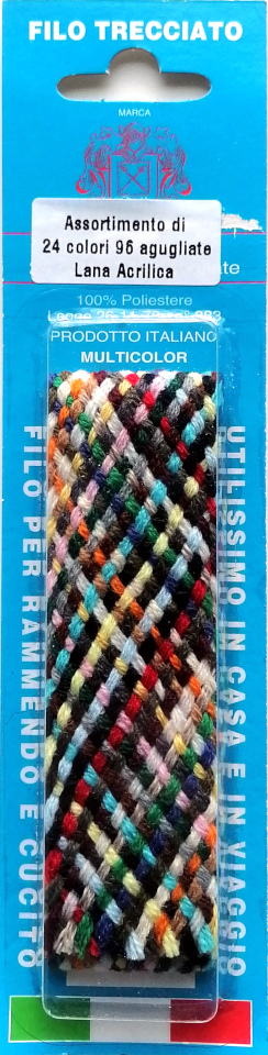 Art.51499 Treccia filato in lana acrilica