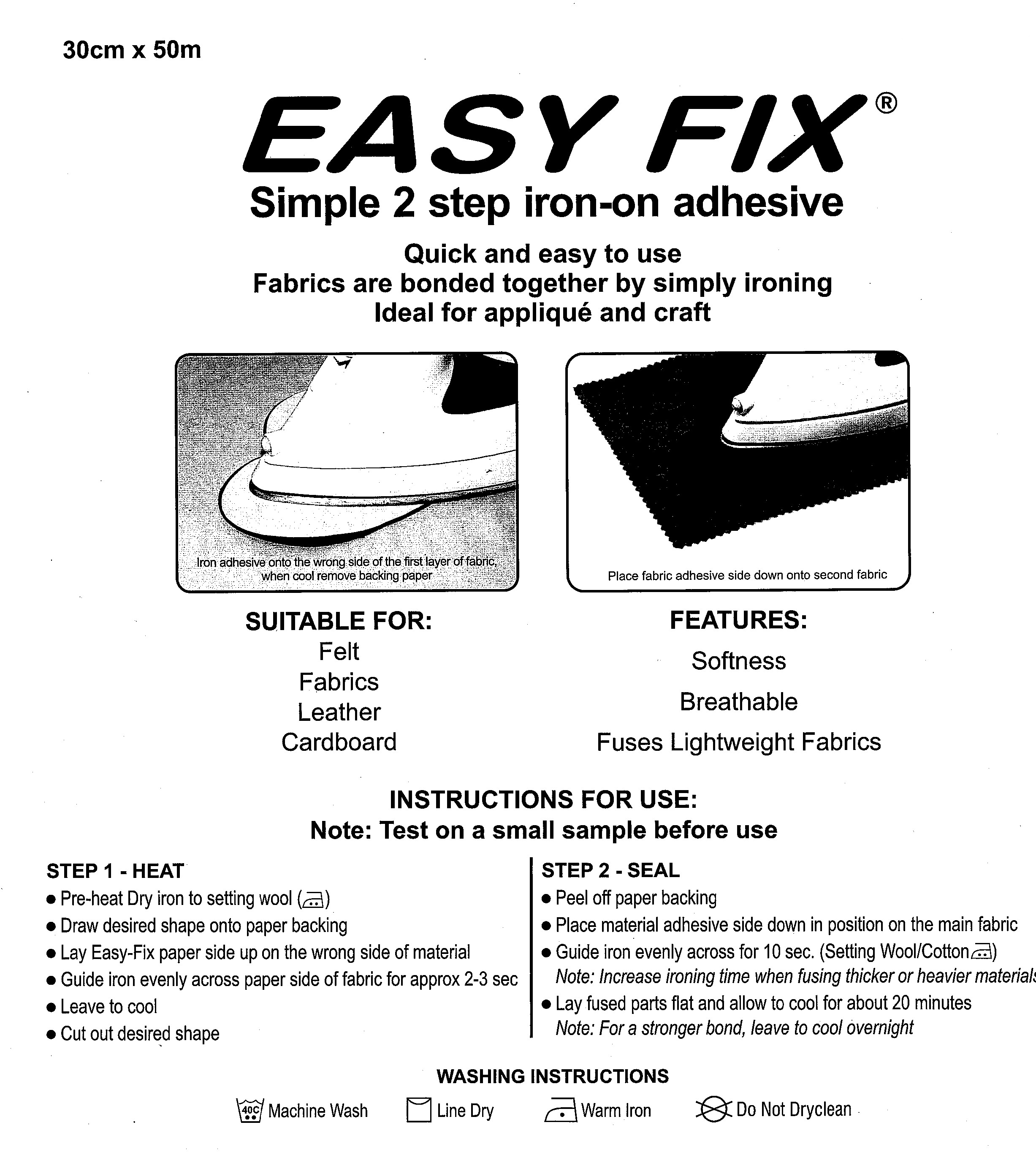 Art.65814 Pellicola termobiadesiva mt. 5.0