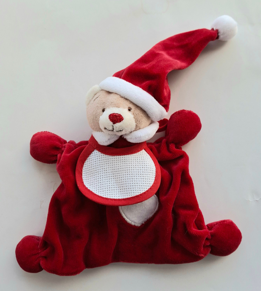 Art.74777 Orsetto Doudou con bavaglino